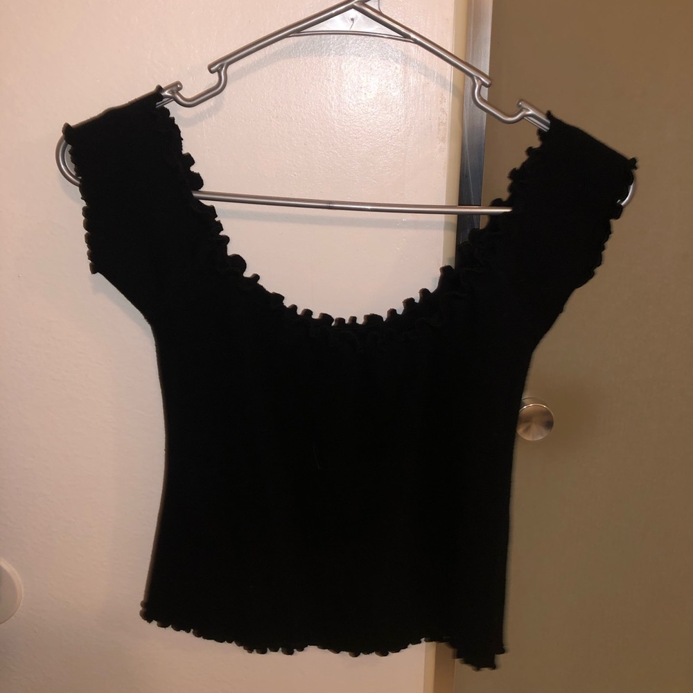 brandy melville off the shoulder top